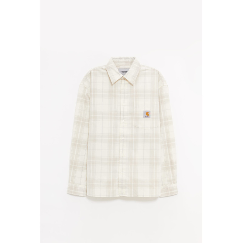 CARHARTT WIP WILBER CHECK LS WILBER SHIRT